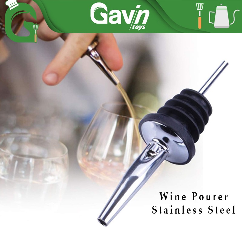 Wine Pourer Penuang whisky Minyak Spirits vodka Alcohol Bottle cap pourer