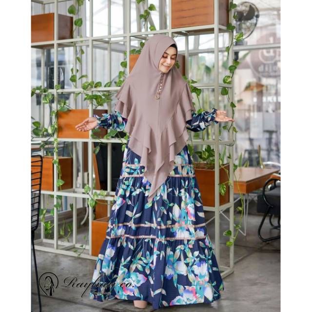 GAMIS MOTIF SET SYAR'I - ORIGINAL RAYHAN CO