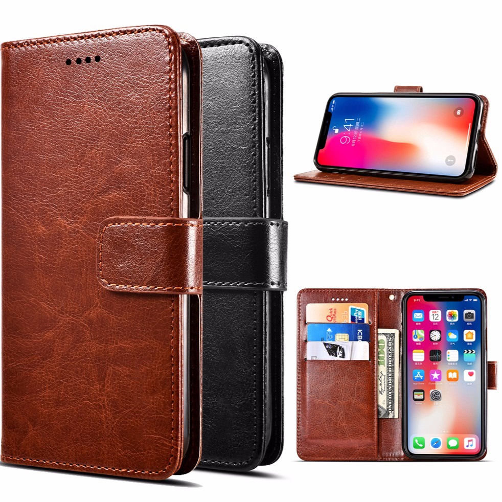 Flip Wallet Oppo Reno 6 4G 5G Flip Cover Leather Sarung HP Dompet Kulit