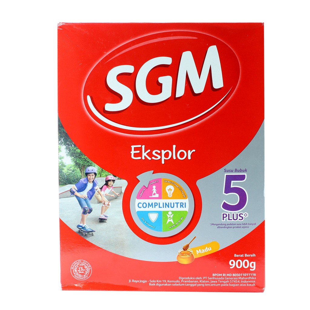 

Susu SGM Exsplor 5 Plus Rasa Madu 900g