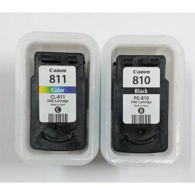 Cartridge Canon pg 810 cl 811 PG810 CL811 Kosong Sepasang Hitam Warna canon ip2770 ip2772 mp237