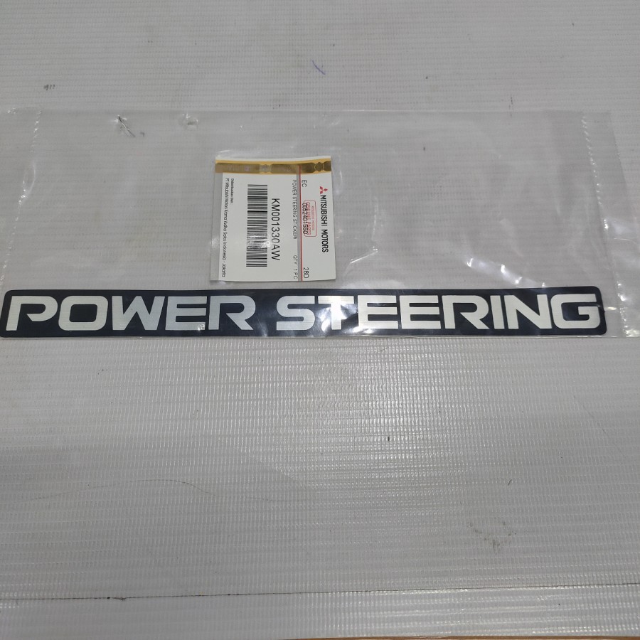 Stiker Body / Kabin Depan L300 POWER STEERING ORI KTB