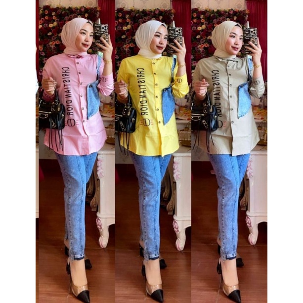 ONESET CHRISTIAN DIOR / SETELAN WANITA IMPORT