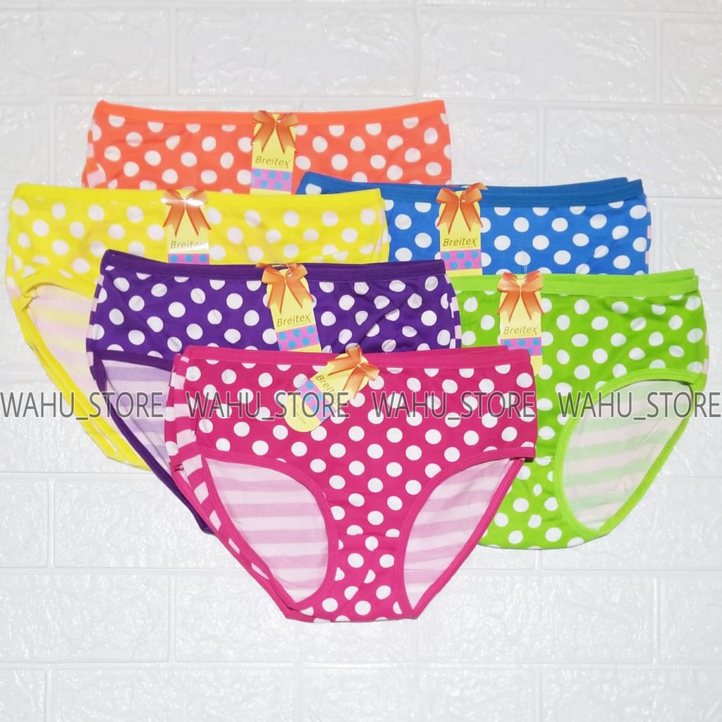CELANA DALAM WANITA REMAJA / CELANA DALAM MOTIF LUCU PEREMPUAN (BREITEX)