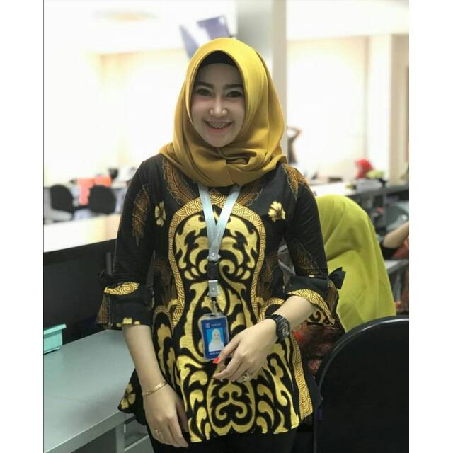 BLOUSE KERJA - BLUS BATIK - BLOUSE KANTOR - BLOUSE BATIK