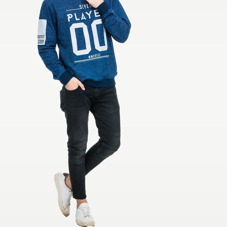 ✺ Baju Atasan Babyterry Premium K-Pop Sweater Pria Sweatshirt Cowok SEYES 1110 ●