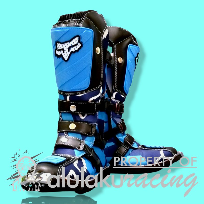 Sepatu Trail Motocross Fullprint MX with Iron Plate - 005