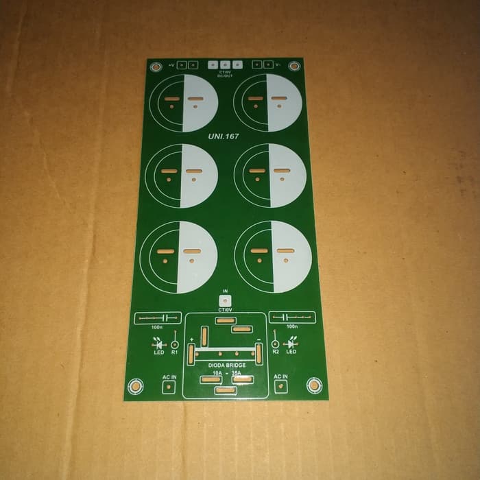 PCB Elco power 6 elco / PCB psu 6 elco / Pcb capasitor 6pcs Power bank