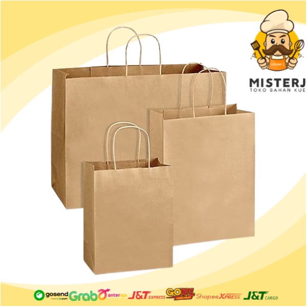 

Paper Bag | Kantong Kertas | Gift Package | Kado | Hampers | 12 Pcs | Part 2