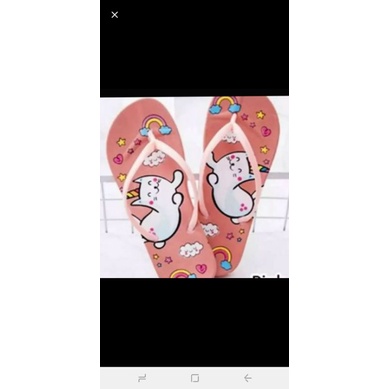 Sandal Jepit Wanita SNIFER CAT Sendal Motif Kucing