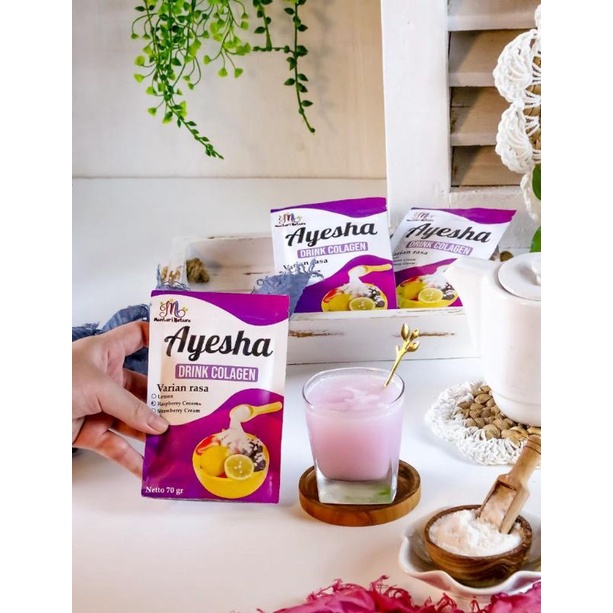 

Ayesha kolagen drink collagen by MENTARI NATURE colagen pemutih tubuh dan kulit vitamin sendi vitamin C tinggi