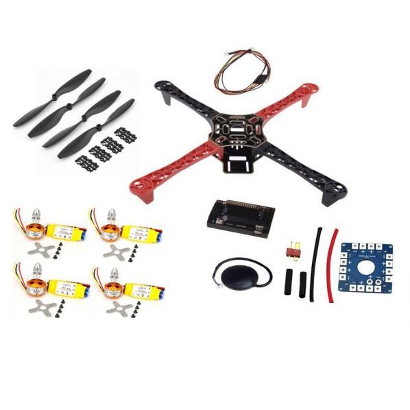 F450 Quadcopter Kit Frame APM 2.6 and Neo-6M GPS 1000kv Motor ESC