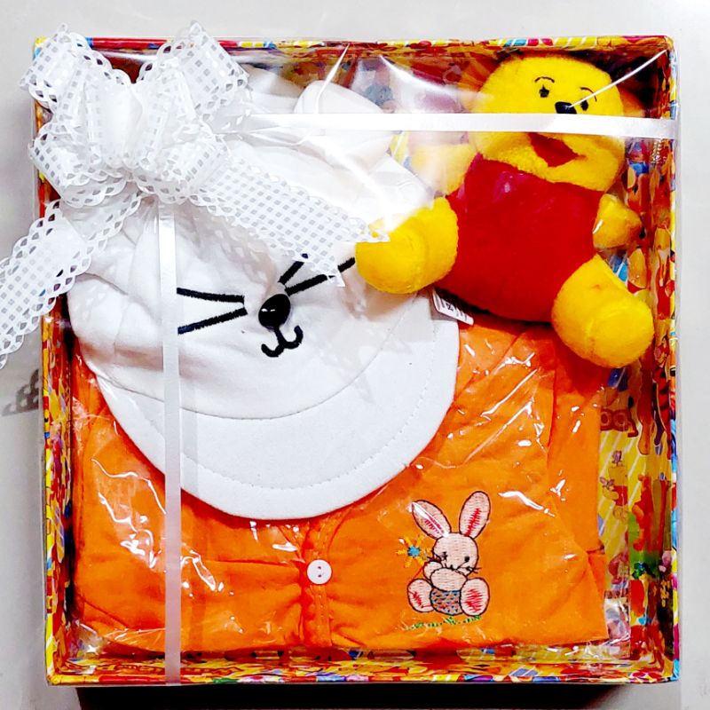 Hampers Kado Bayi Baru Lahir Paket Hemat Paket topi bayi