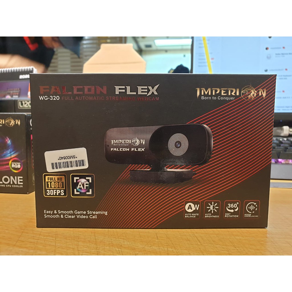 Imperion Falcon Flex WG-320 / Webcam 1080p 30 FPS