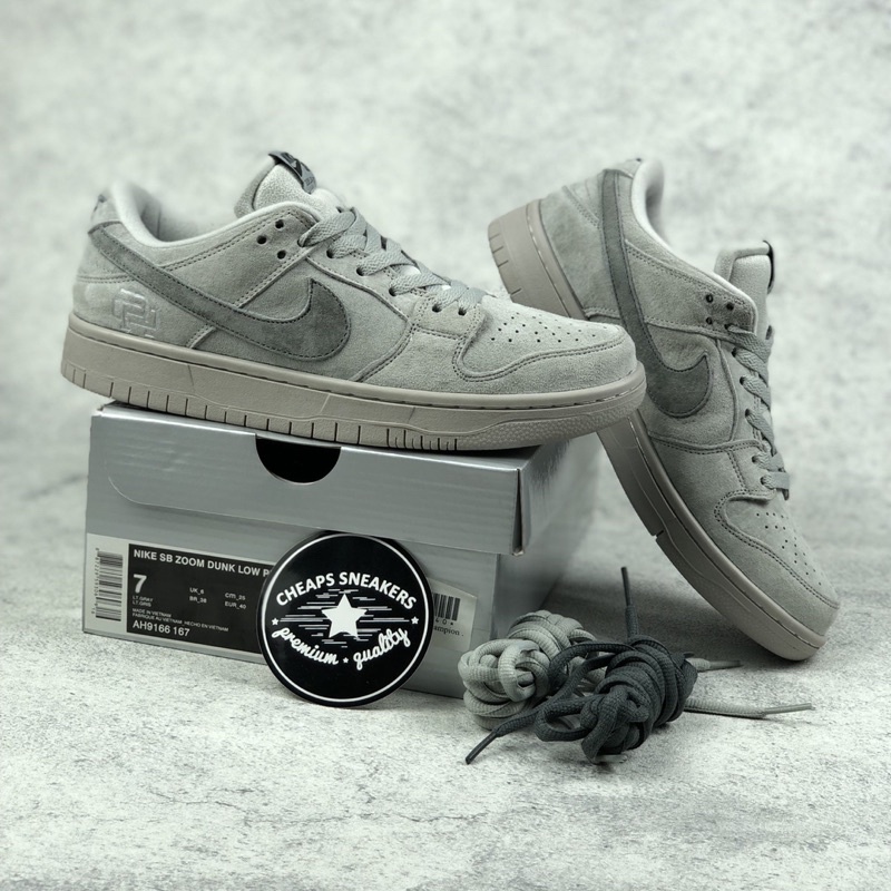 Nike SB Dunk Low Pro QS Reigning Champion Grey