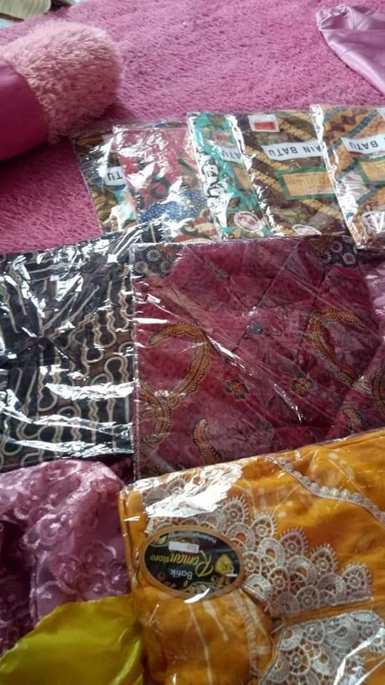 Hem Batik Lengan Pendek Motif Abas