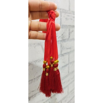 

Isi 100 pcs Pita Rumbai Yasin Tassel Ronce Rawis MERAH