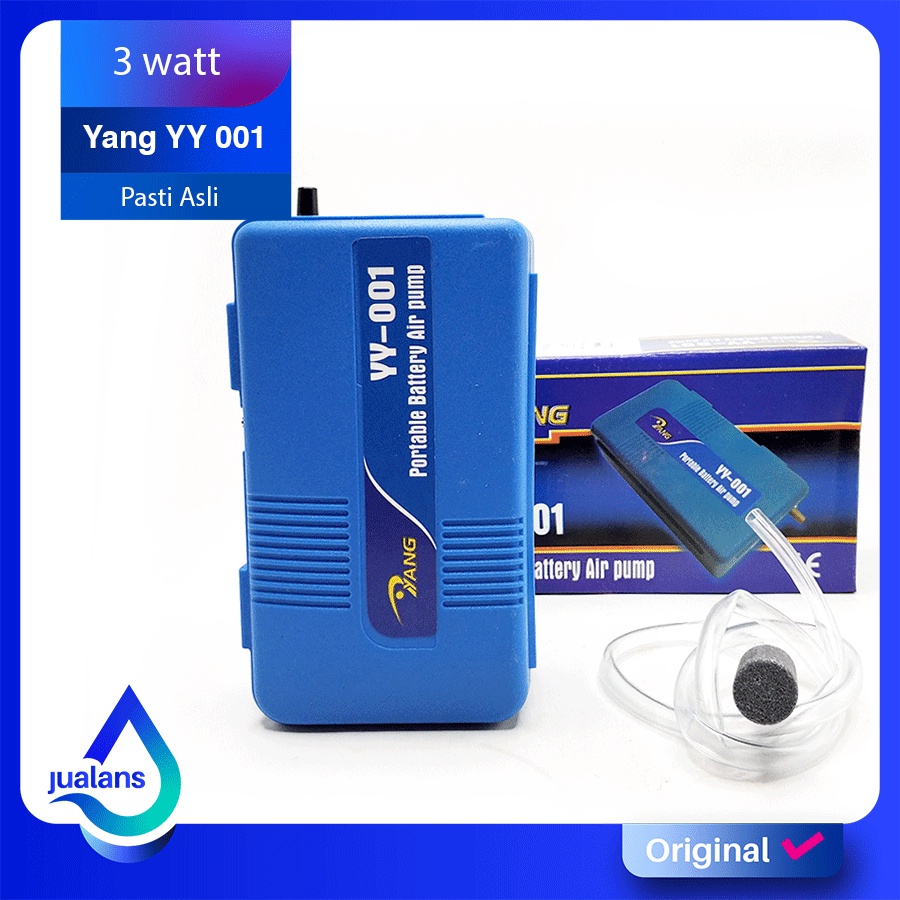 YANG YY 001 Aerator Aquarium Kolam Portable Baterai