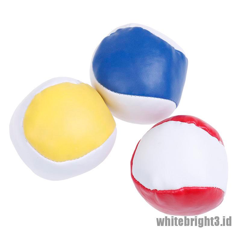 {white3} 1Pc Juggling ball classic bean bag juggle outdoor sports kids toy