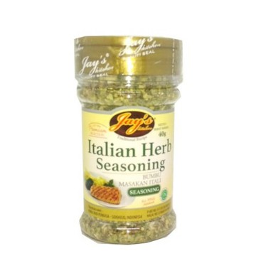 

Jay’s Italian Herbs Seasoning – Bumbu Masakan Italia 40gr