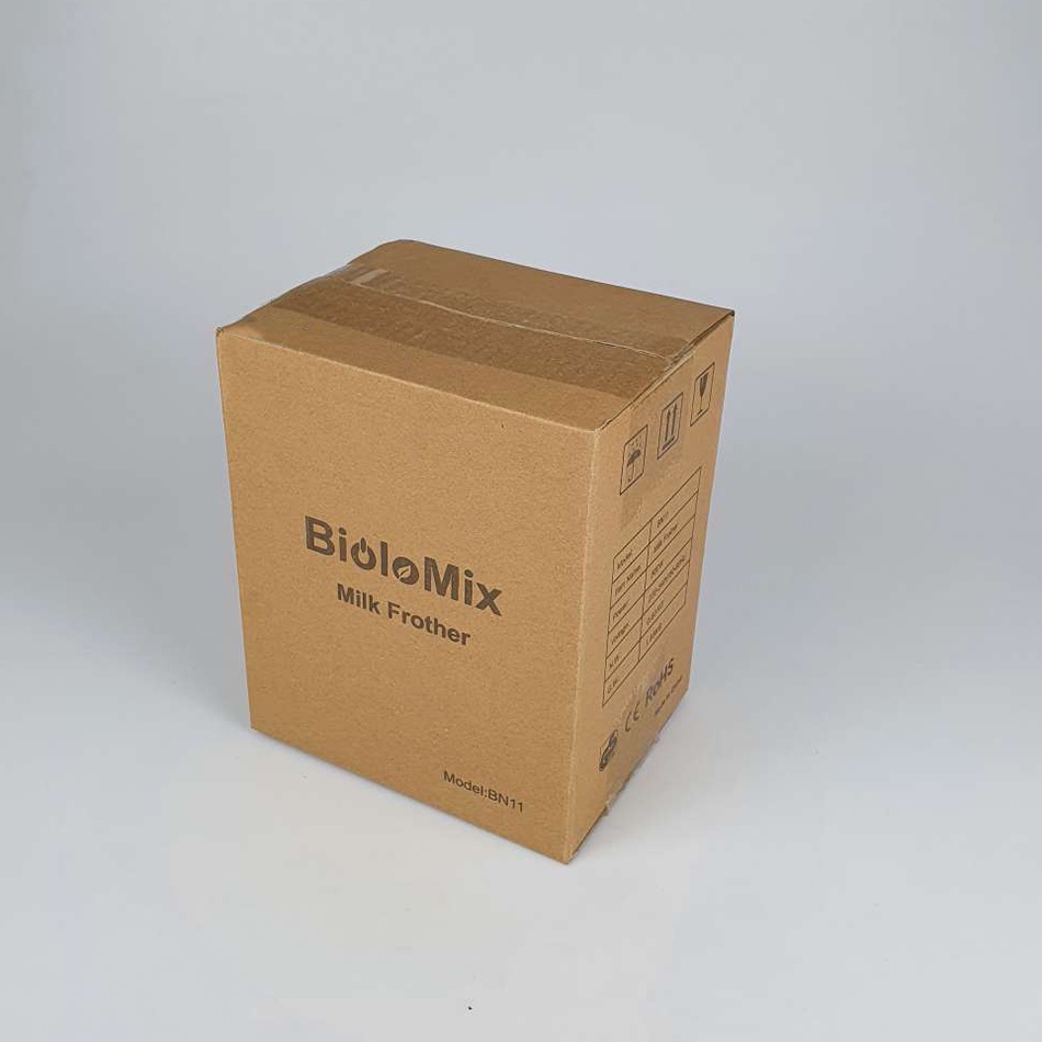 Biolomix Teko Pembuat Buih Susu Milk Frother Foam Maker - BN11 - White