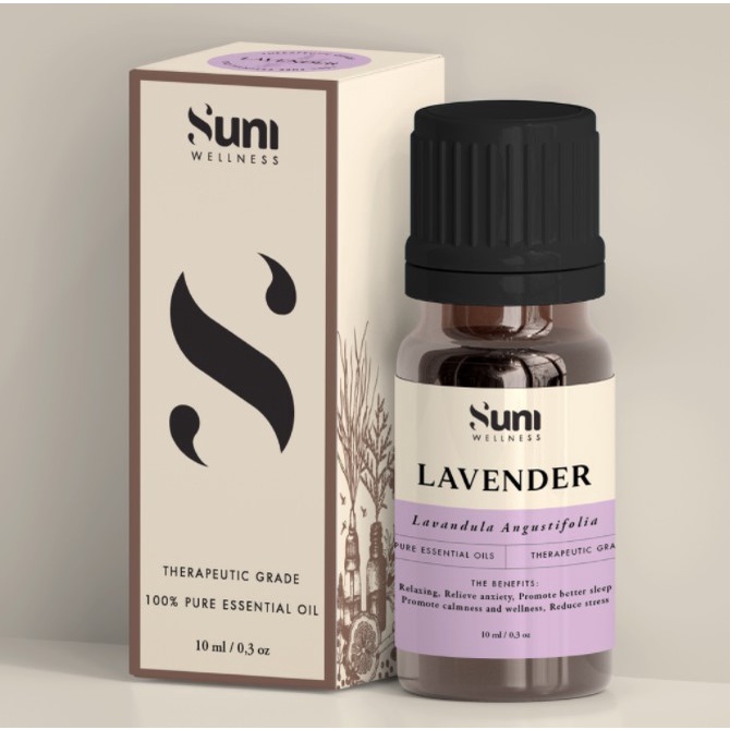 Suni Wellness Essential Oil Lavender 10ml - Lavender Essential Oil