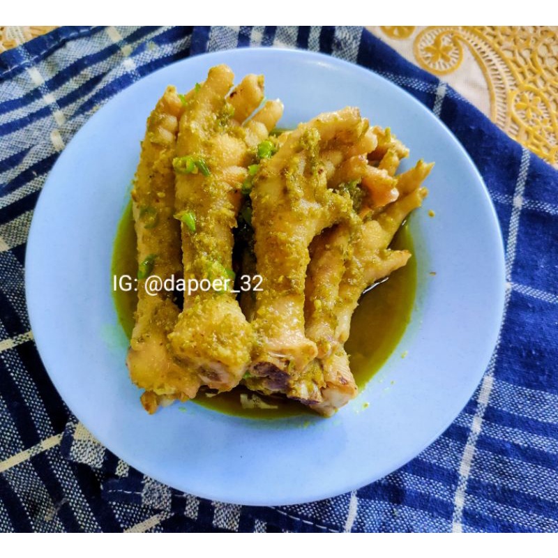 

Ceker Cabe Ijo