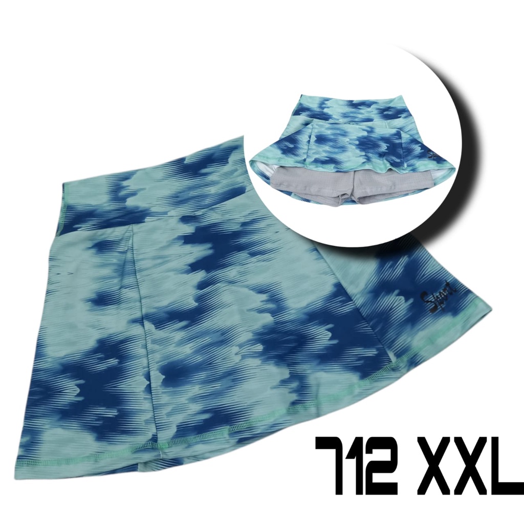 SPORT MINI SKIRT JUMBO/ROK SENAM JUMBO WANITA/ROK OLAHRAGA PENDEK JUMBO WANITA/ROK ZUMBA/ROK YOGA WANITA-RJ14