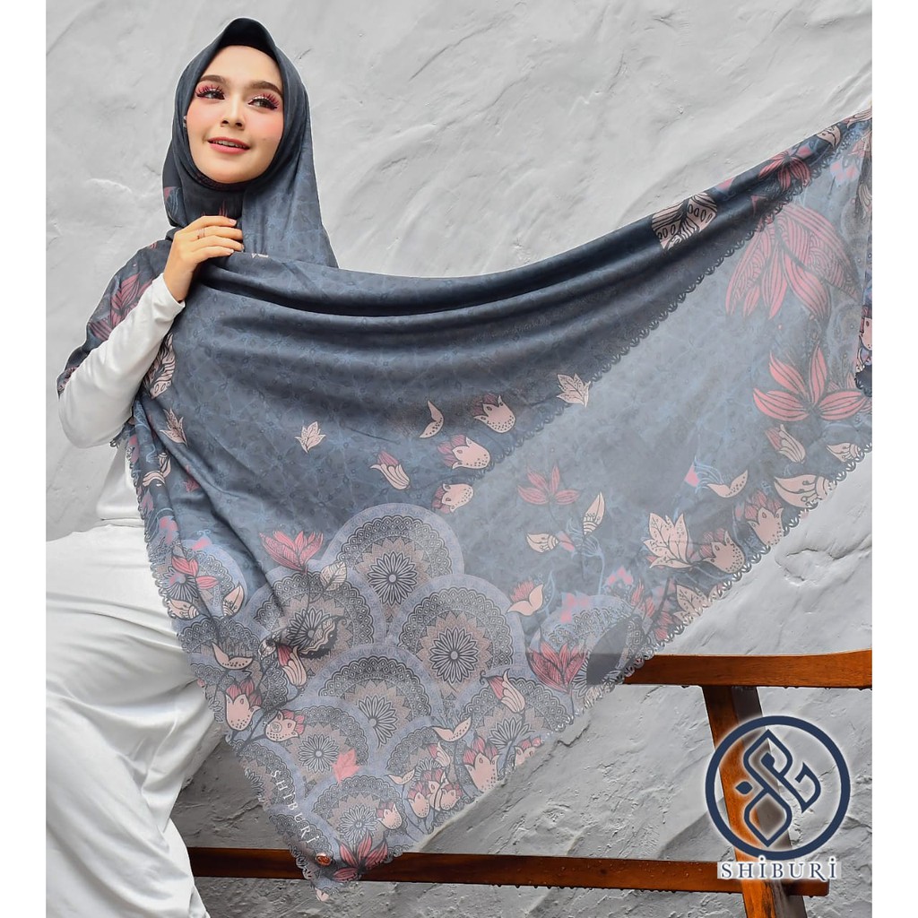 HIJAB REMIUM ULTRAFINE VOAL PREMIUM/LASER CUT
