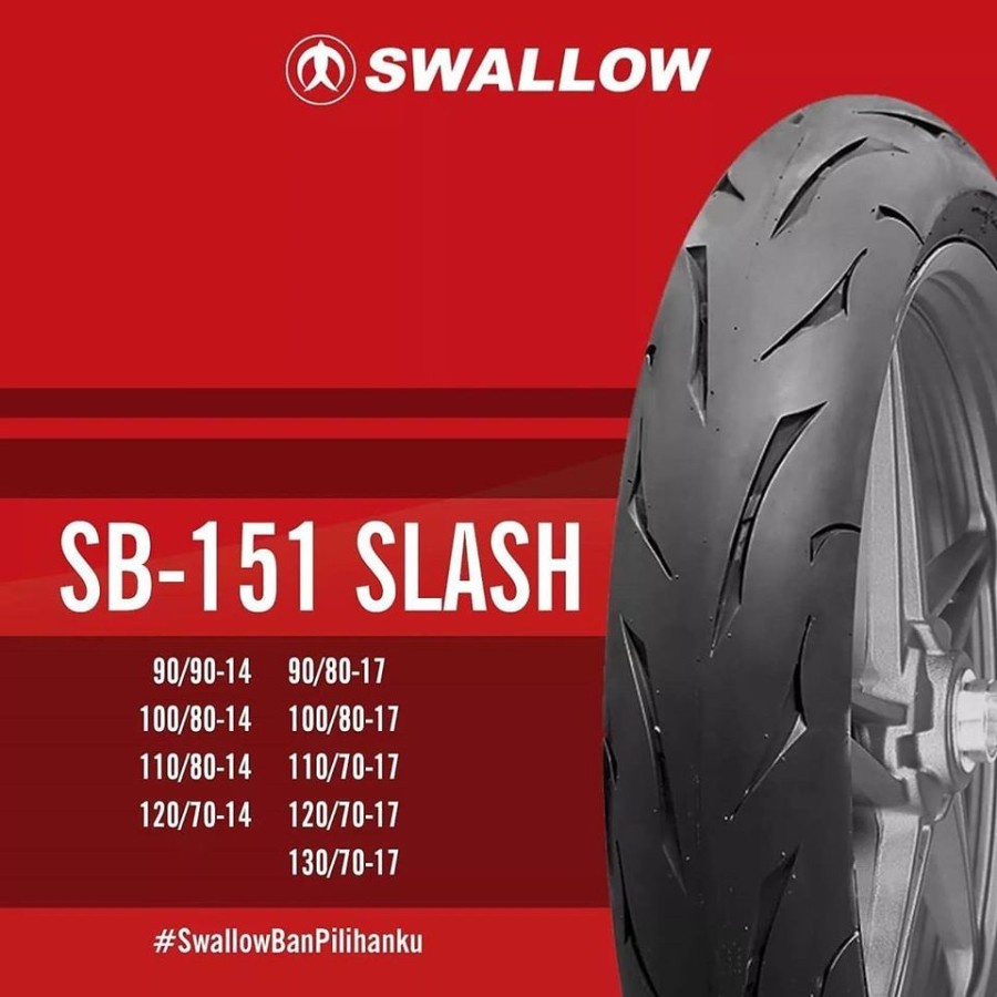SWALLOW 130/70-17 SB-151 SLASH - TUBELESS