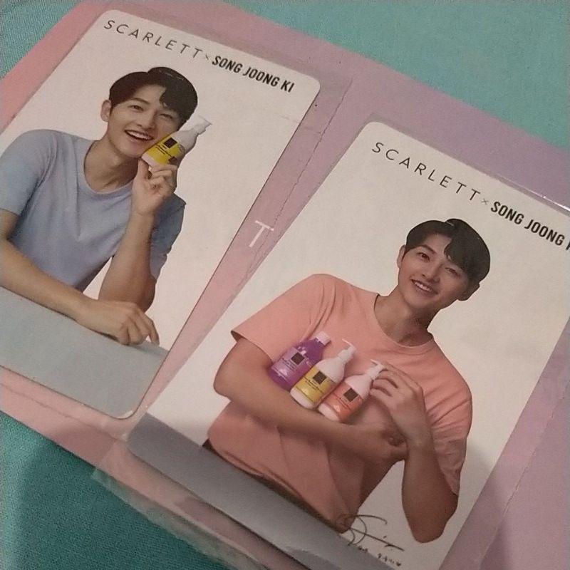 SCARLETT X SONG JOONG KI + POSTCARD OFFICIAL