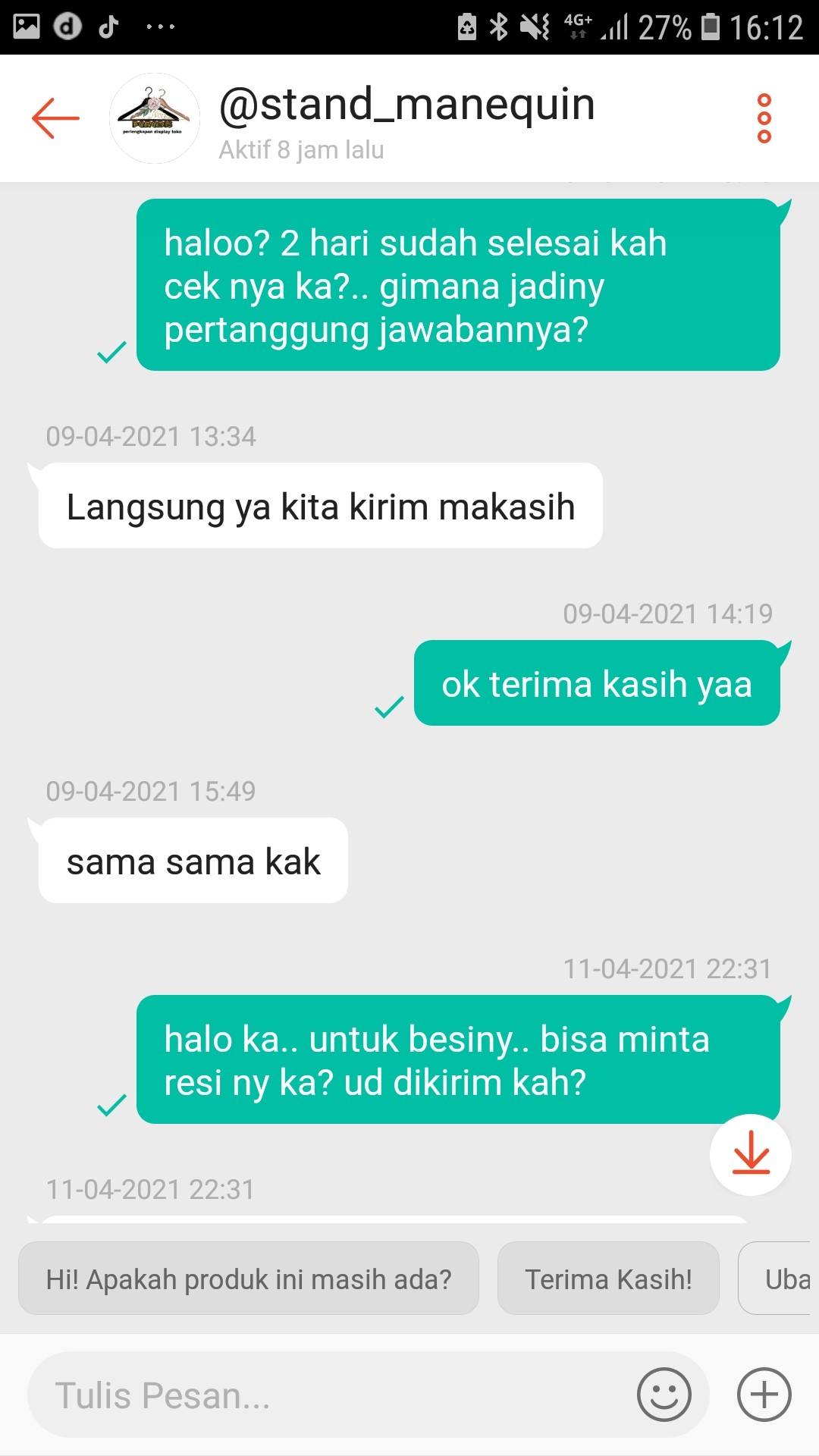 Hanger Jepit Kayu Putih 08