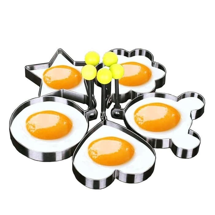 Stainless Steel Fried Egg Shaper and Pancake Maker