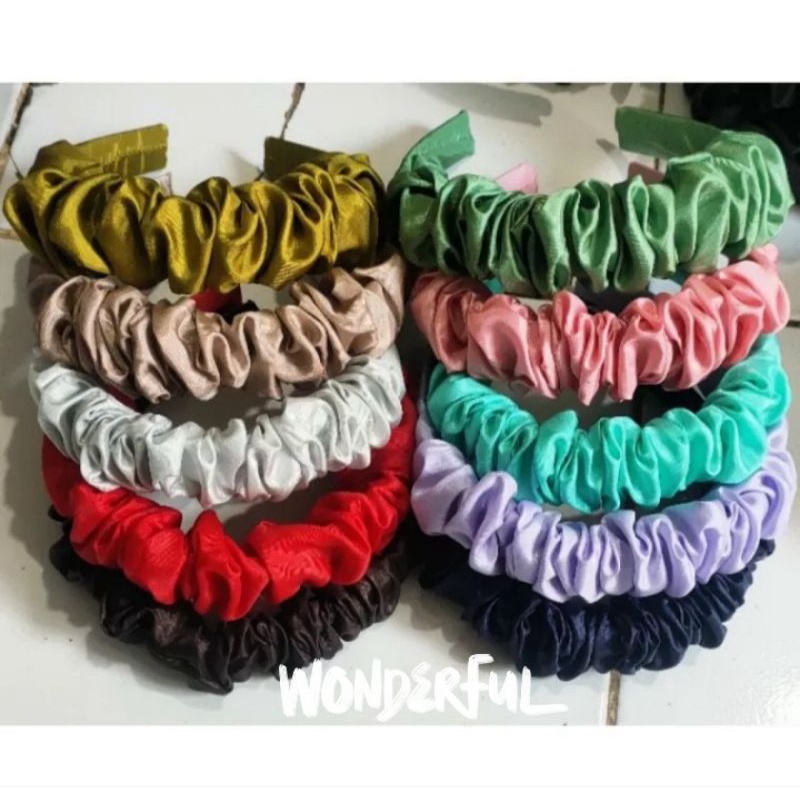 Bando korea model terbaru/Bando scrunchie korea