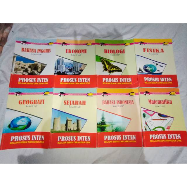 BUKU INTEN KELAS IX SMP (Sejarah, Geografi, Ekonomi)