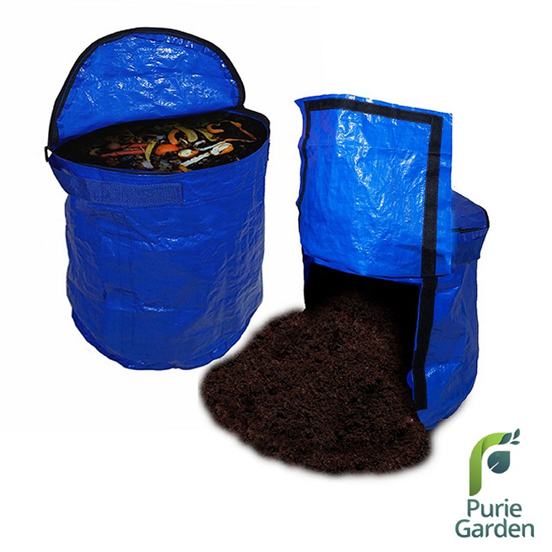 Planter Bag Kompos Compos Bag Membuat Limbah Sampah Daun Organik 50 Liter PG SBY