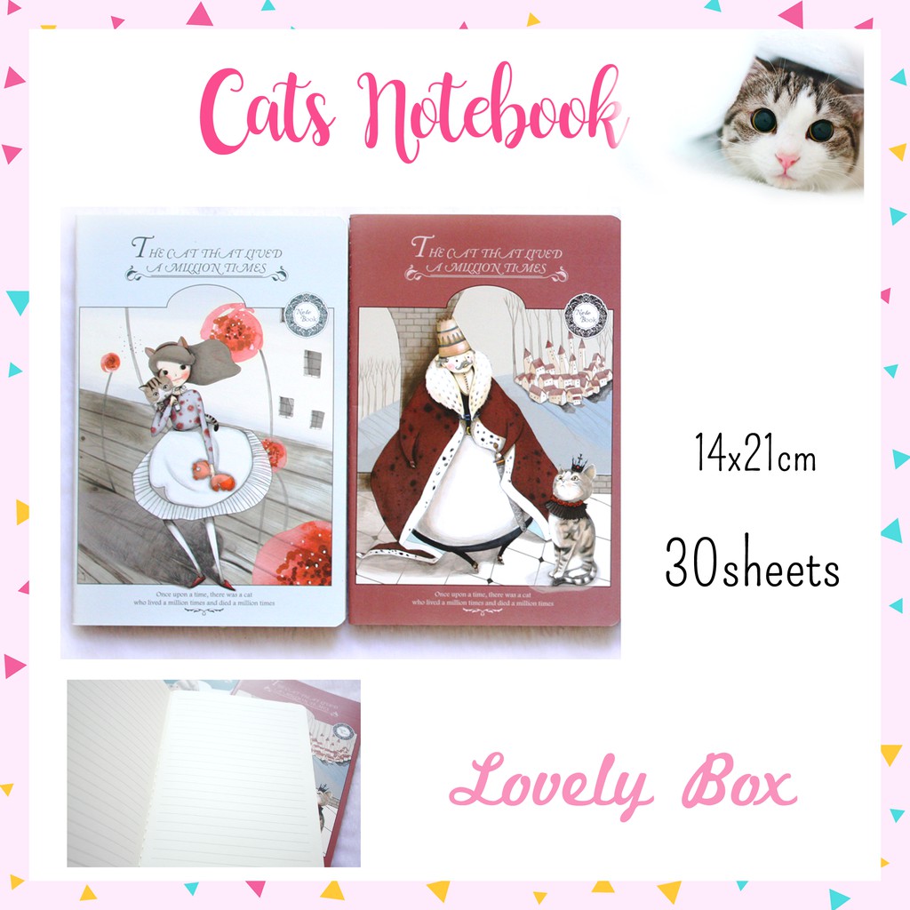 

Buku Tulis / Cats Notebook