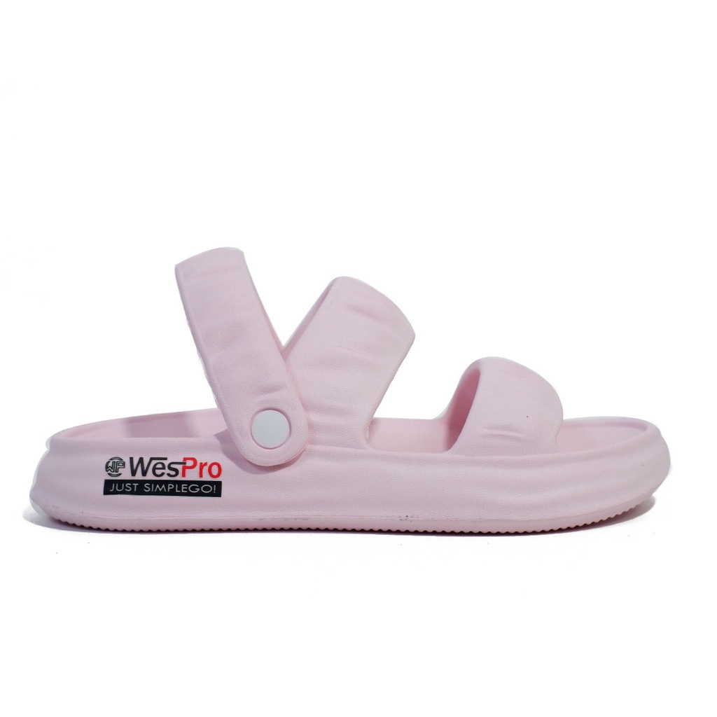 Wespro Jelita - Sepatu sandal selop wanita tali untuk dirumah | Sendal eva phylon slop cewek slip on tahan air empuk tebel 3cm 36-40