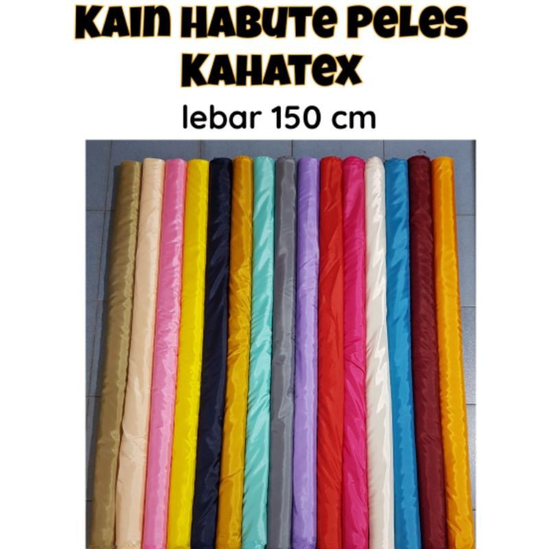 Kain Peles Bahan Kain Habute Kahatex Bahan Dekor Furing Kebaya Shopee Indonesia