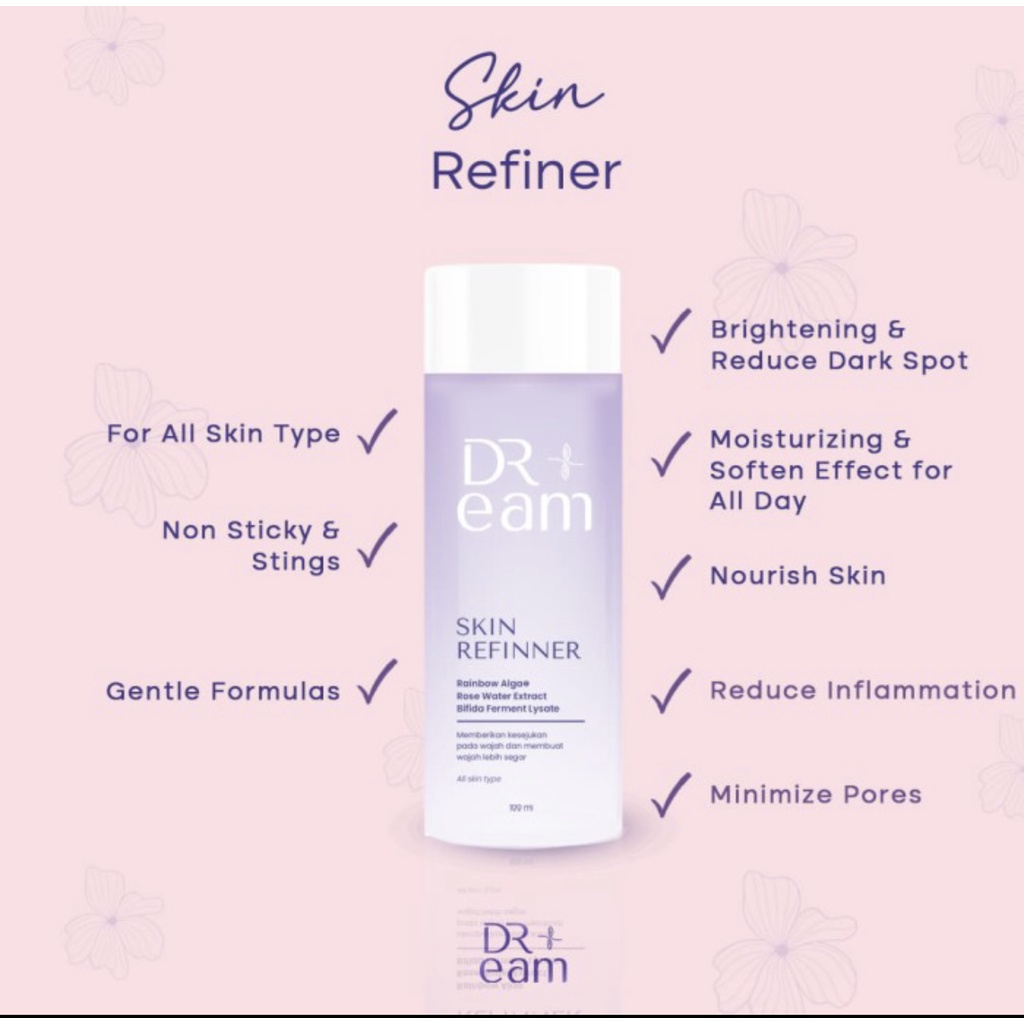 DR+Eam Skin Refinner / Toner Wajah