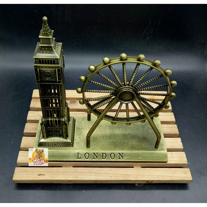 Souvenir 2in1 Big Ben &amp; London Eye / Souvenir Oleh2 London England