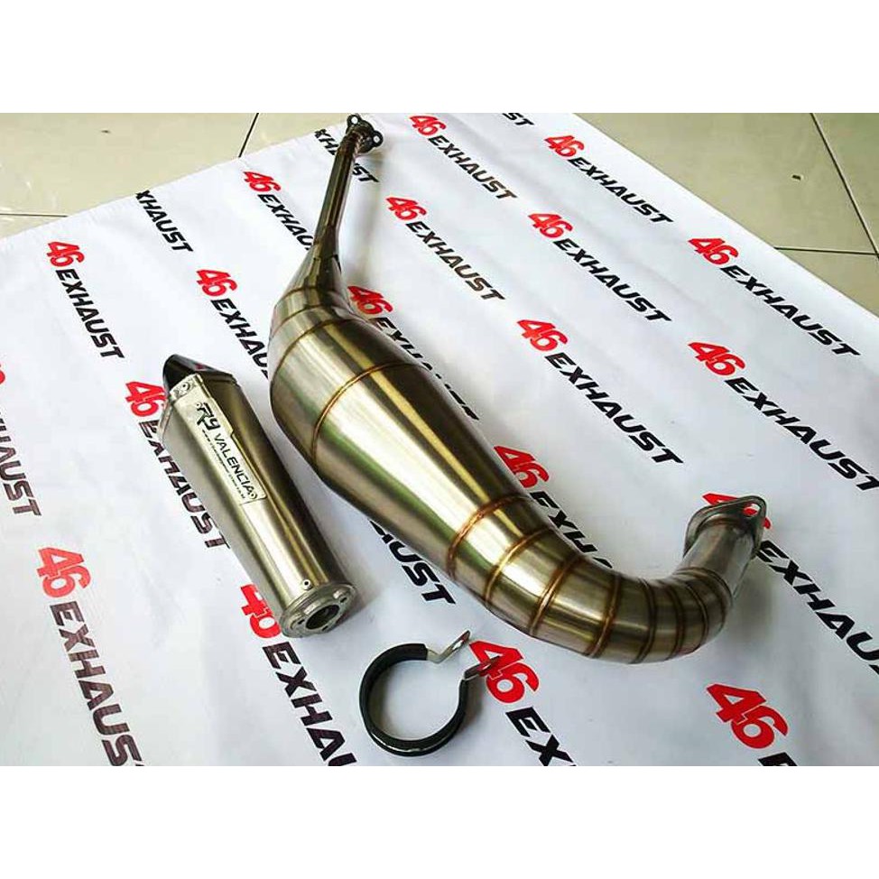 Racing Knalpot Racing Ninja 150 R Rr Ninja Ss R9 Valencia Full Steinless Diskon besar