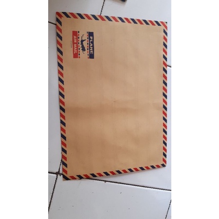 

Amplop Coklat Airmail/ Amplop lamaran kerja (10pcs) TERMURAH!!!