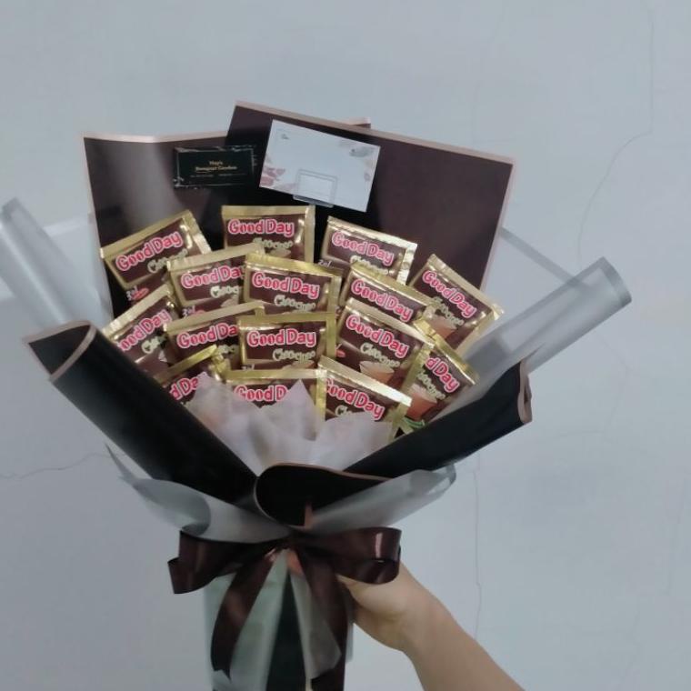 

HARGA GROSIR BUKET KOPI GOODDAY KAPAL API MILO BISA REQUEST 20PCS 30 PCS MURAH PREMIUM CELLOPHANE 