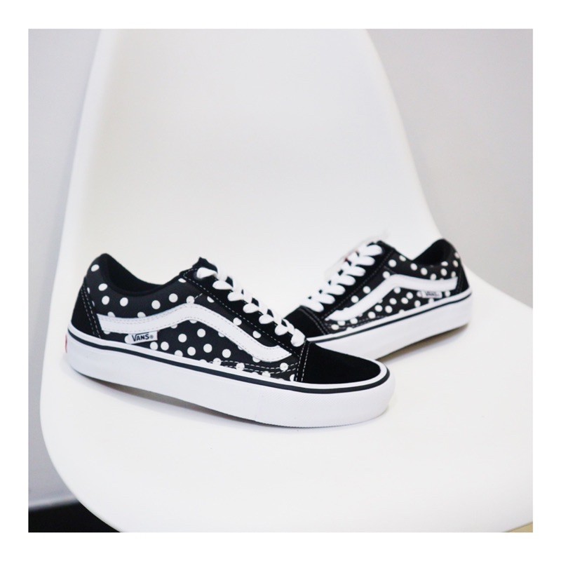 vans old skool polka dot