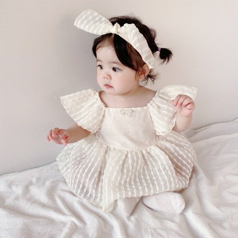 Isabella romper/dress bayi