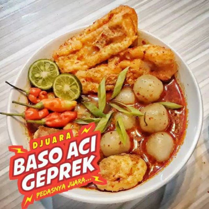 

baso aci geprek sami raos