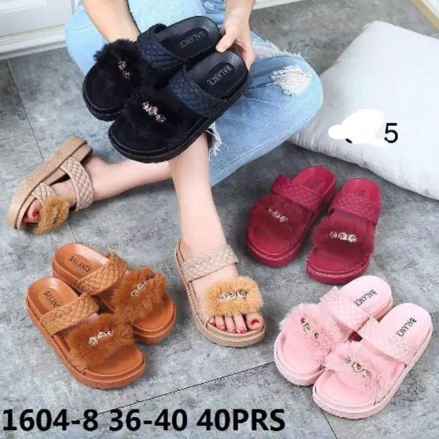 Sandal Jelly Bulu Balance 1604