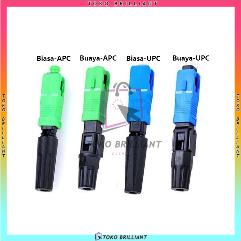 Fast Connector SC UPC/SC APC 10PCS Fiber Optik Connector FTTH