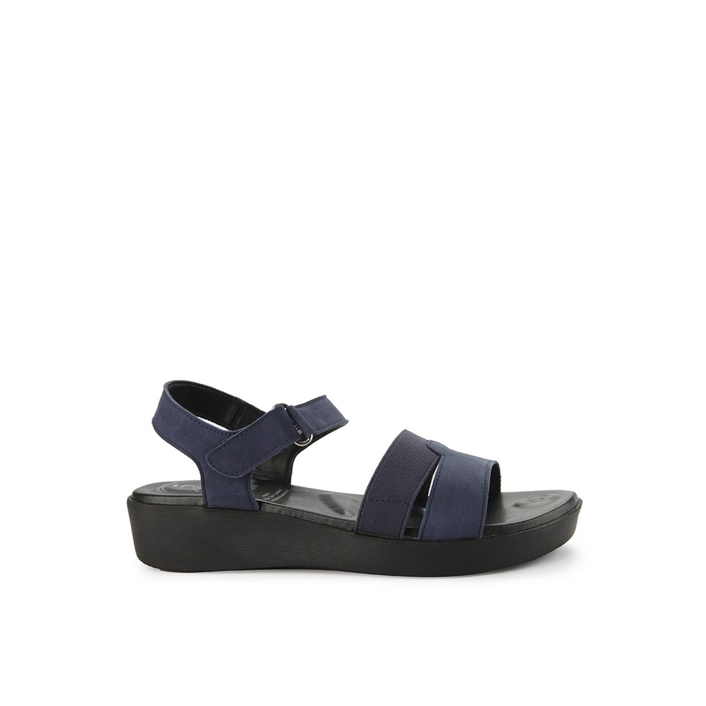 Sandal Obermain Wanita Terbaru Original Sendal E-newlyn Ellen Navy